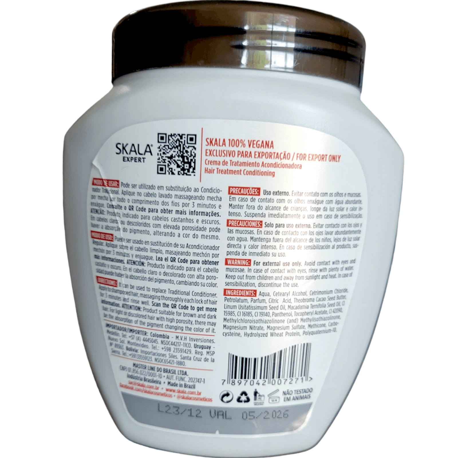 Skala Expert Chocolate Treatment for Brown Hair Powerful Hydration and Renewed - Thumbnail 4