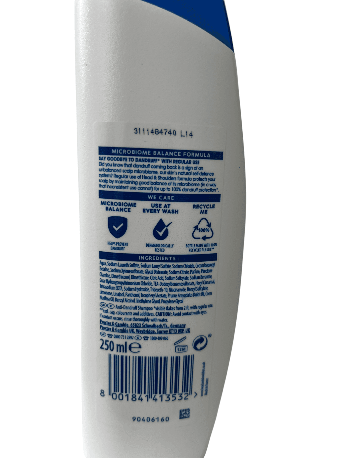 Shampoo Microbiome Balance Anti Dandruff Deep Hidr Coconut Oil 250ml - Thumbnail 5