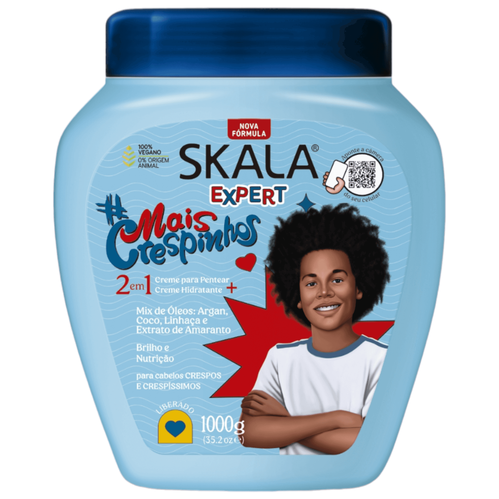 Skala Expert Mais Crespinhos: Deep Hydration for Curly Hair - Image 1