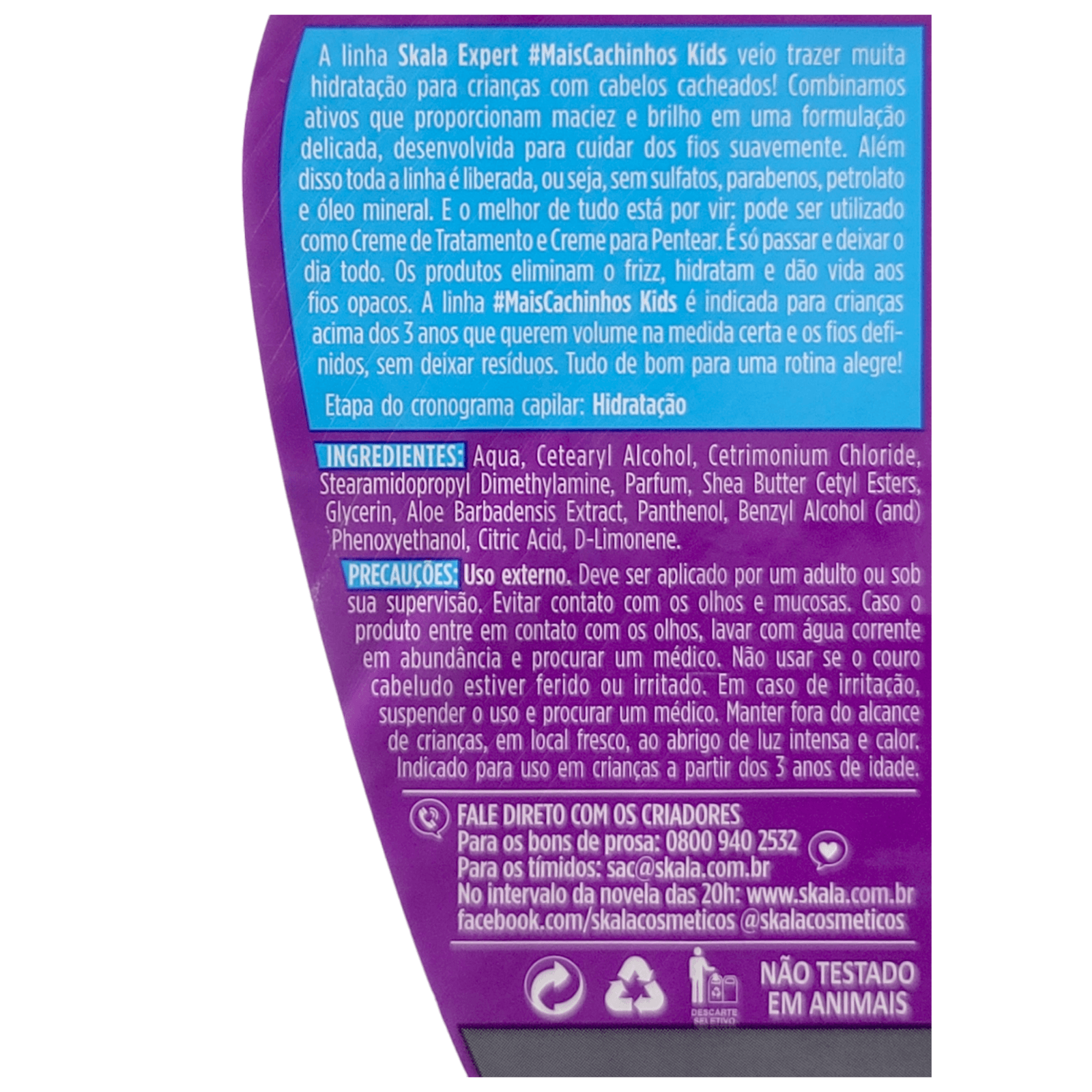 More Curls 2 in 1 Treatment Cream for Girls with Curly Hair Deep Hydration - Thumbnail 11