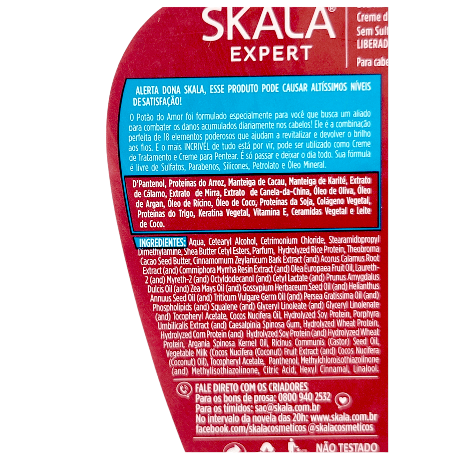 Expert Potão do Amor - Hair treatment for curly hair ABC - Thumbnail 8