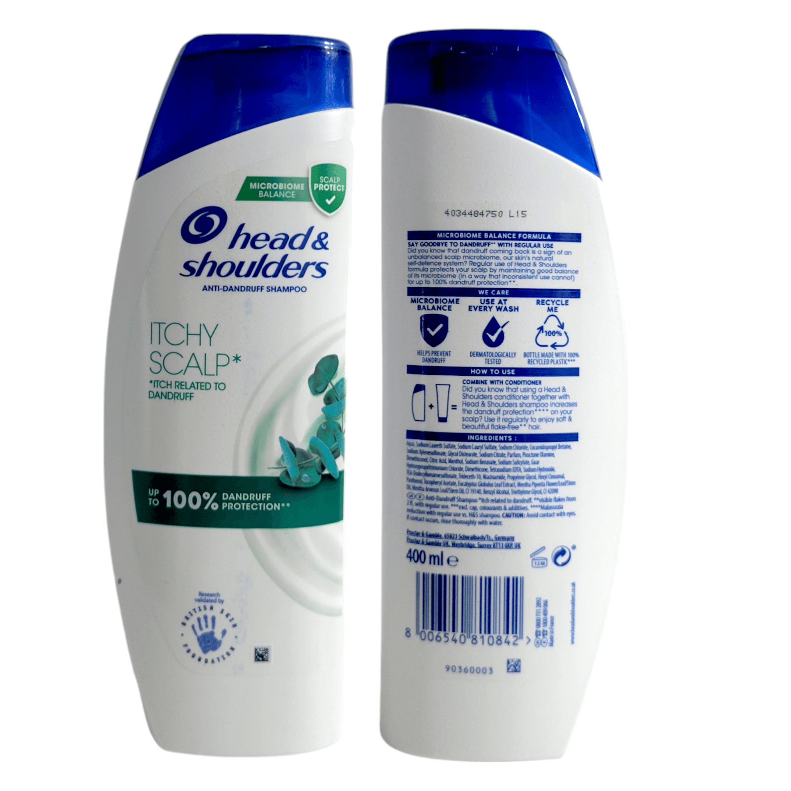 Head & Shoulders Itchy Scalp Care Anti-Dandruff Shampoo, Anti-Dandruff Treatment - Thumbnail 2