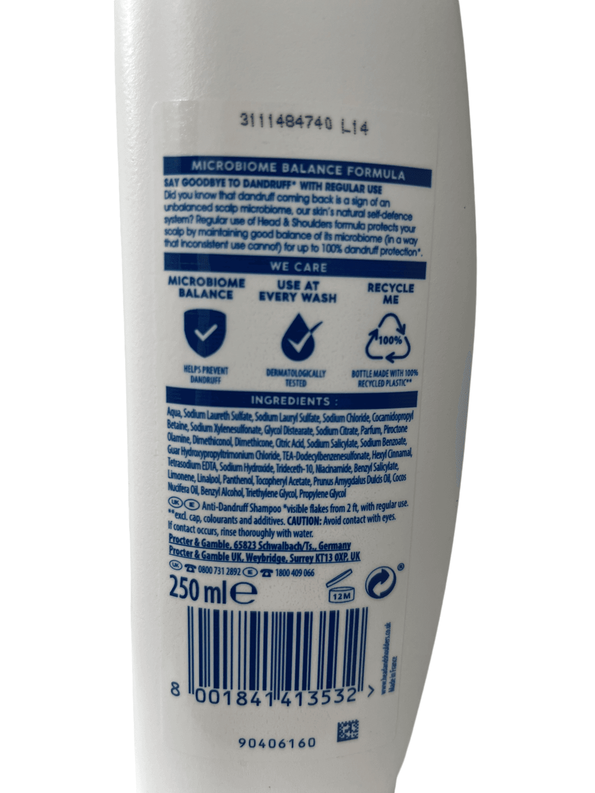 Shampoo Microbiome Balance Anti Dandruff Deep Hidr Coconut Oil 250ml - Thumbnail 6