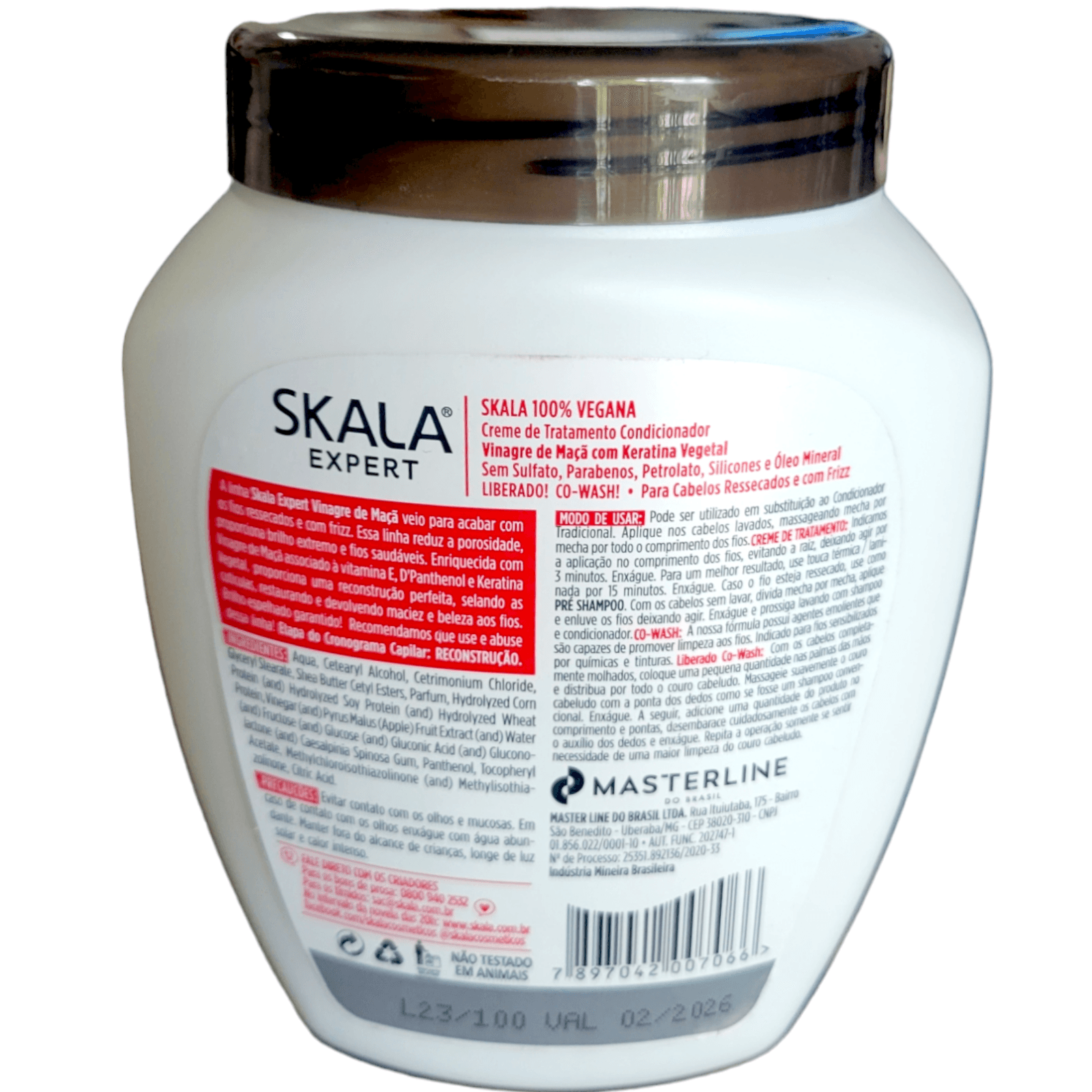 Skala Expert Mocha Vinegar - Hair Treatment for Dry and Frizzy Hair - Thumbnail 2