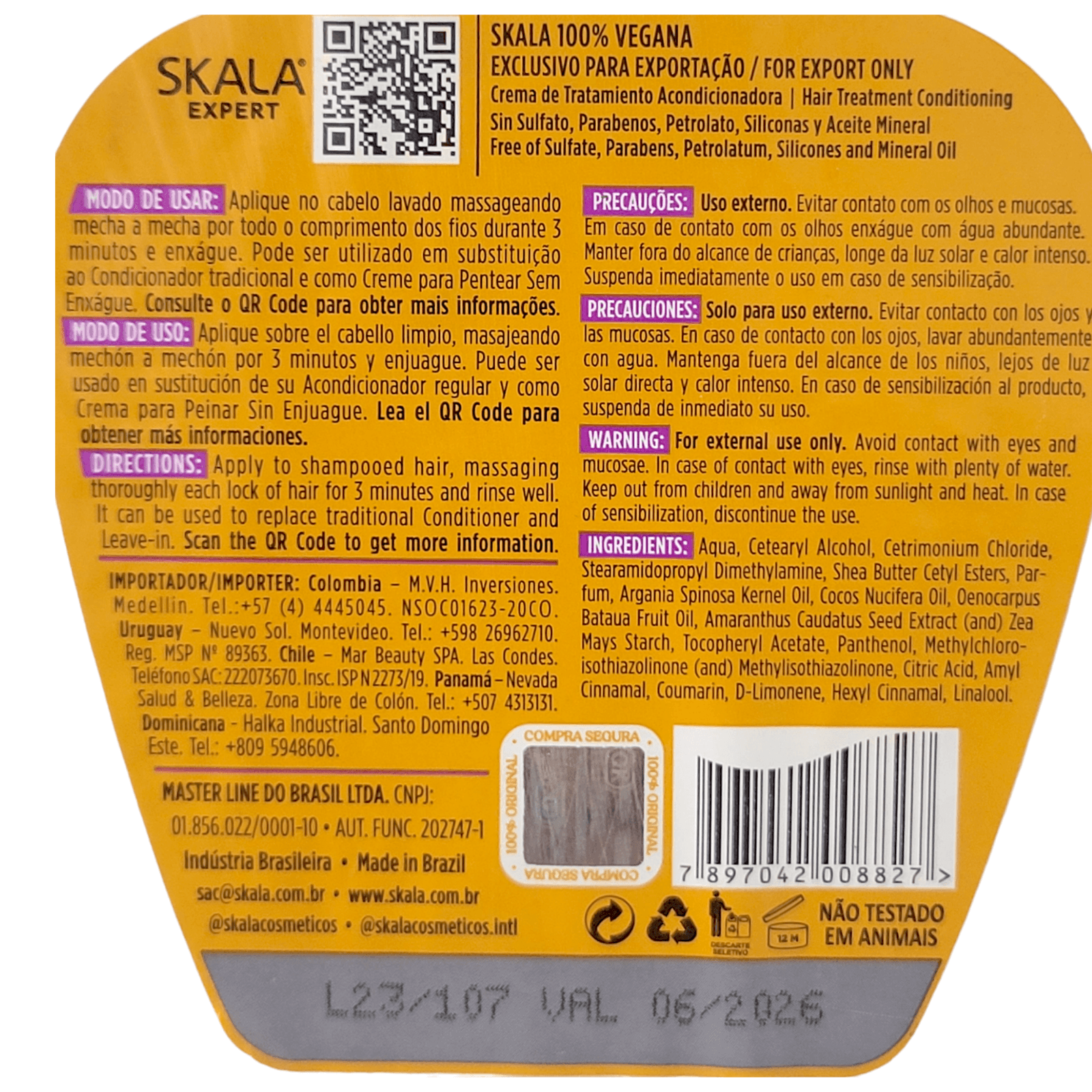 Mais Crespos Hair Treatment for Curly , Afro Hair with Hydration, Softness - Thumbnail 8