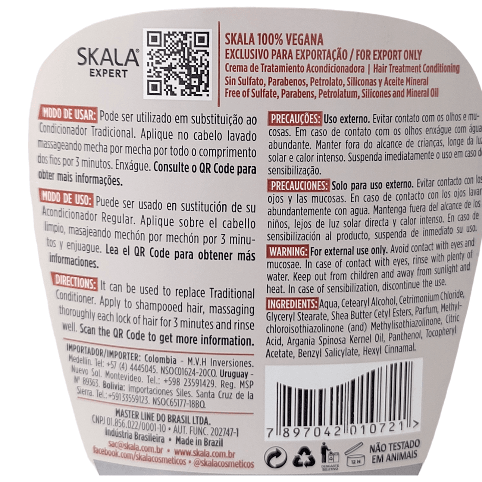 Skala OLEO DE ARGAN Nourishing Argan Oil for Hair, All-Natural Beauty Elixir - Thumbnail 5