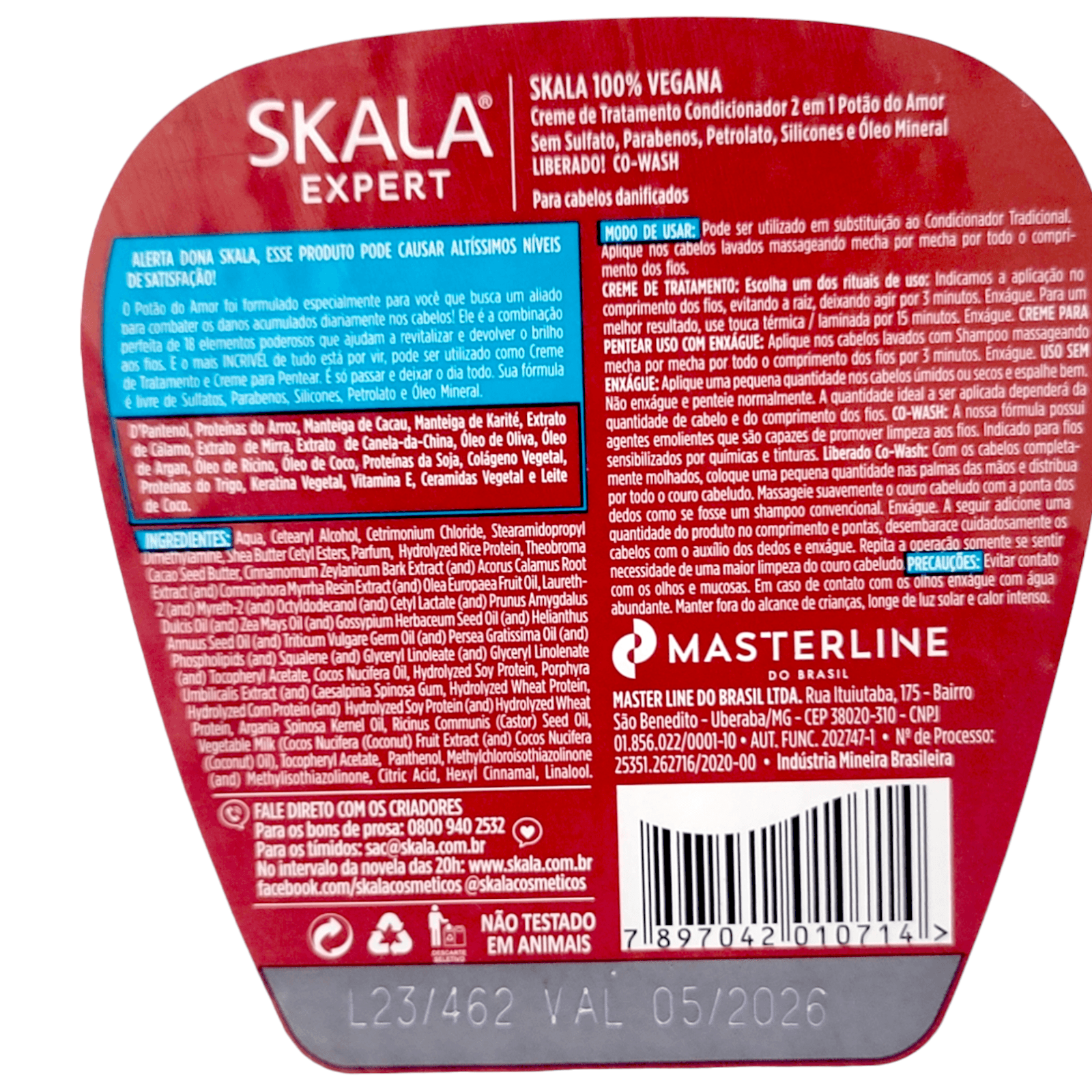 Expert Potão do Amor - Hair treatment for curly hair ABC - Thumbnail 11