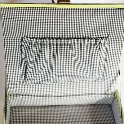 Vintage "Rosa De Santos" Flor el Todo Cigar Box Purse - Thumbnail 7