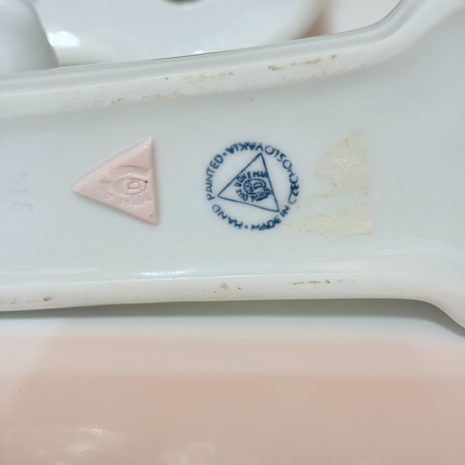 Antique Royal Dux Bohemia Siamese Cat Pair | Art Deco Porcelain | c.1920s - Thumbnail 10