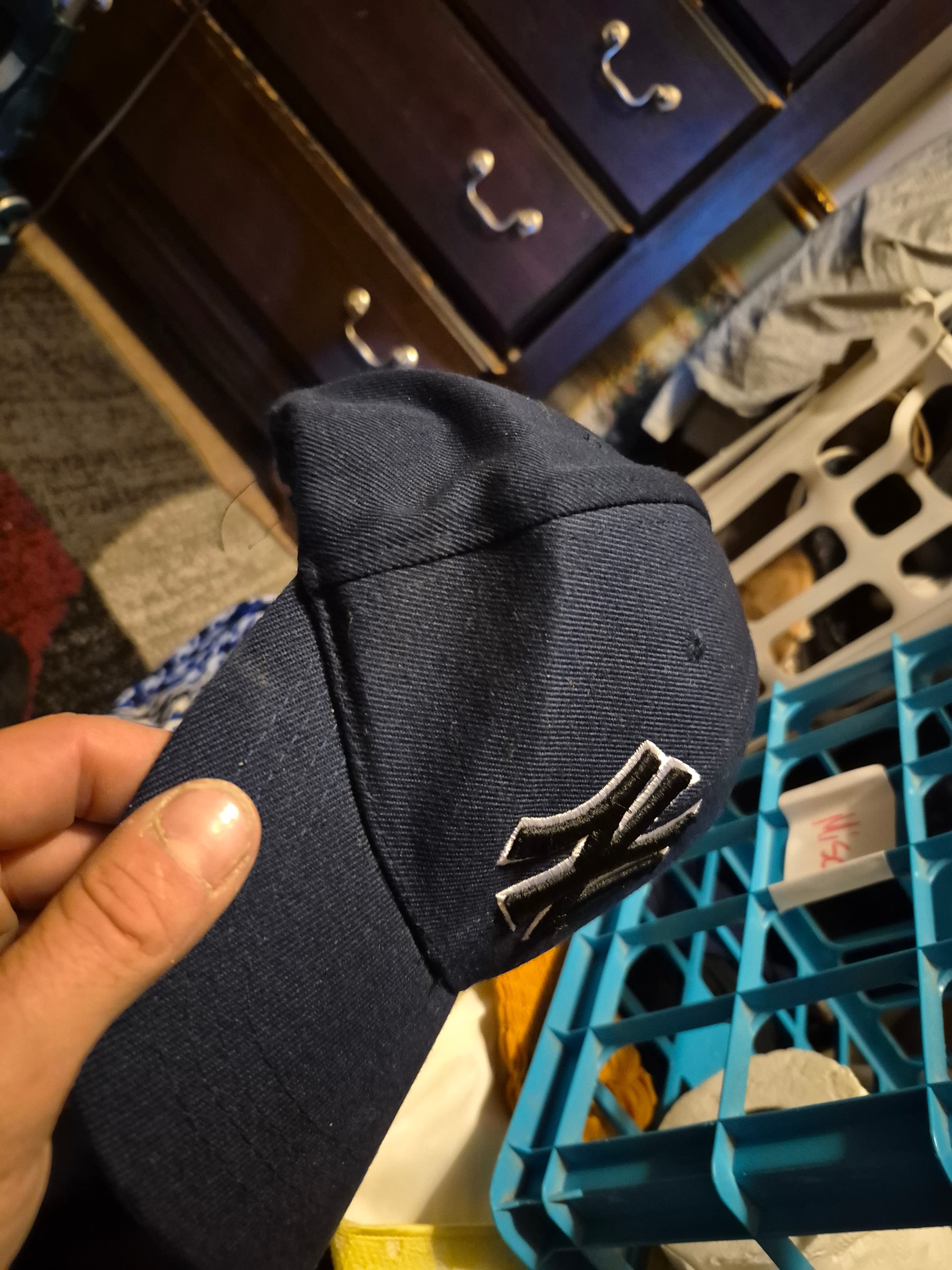 New York Yankees Baseball Cap Navy Blue - Thumbnail 2