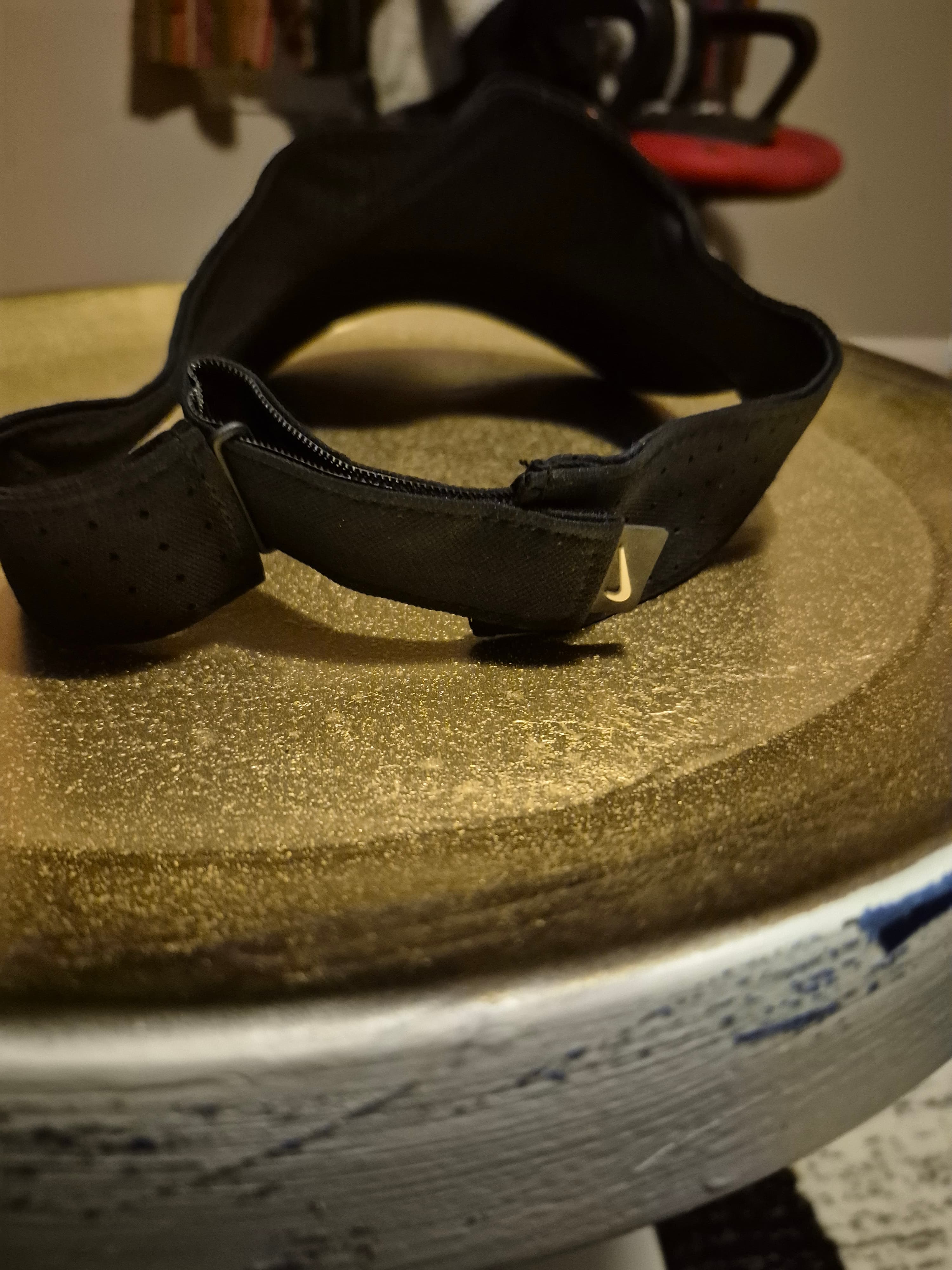 Nike Black Visor with Ventilation - Adjustable Fit - Thumbnail 3