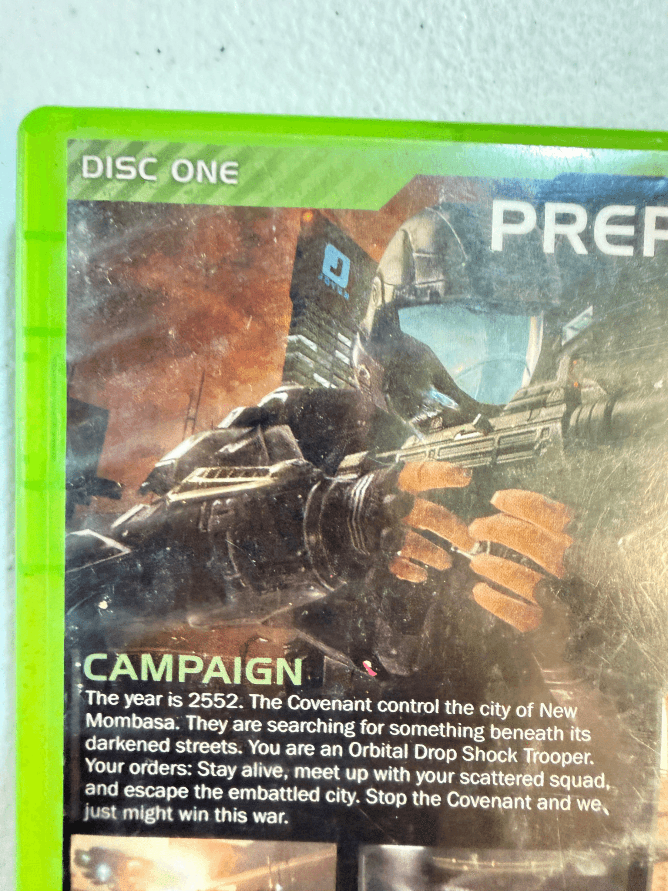 Halo 3: ODST Xbox 360 Game - Bungie - Xbox Live Compatible Disc 1 ONLY - Thumbnail 3
