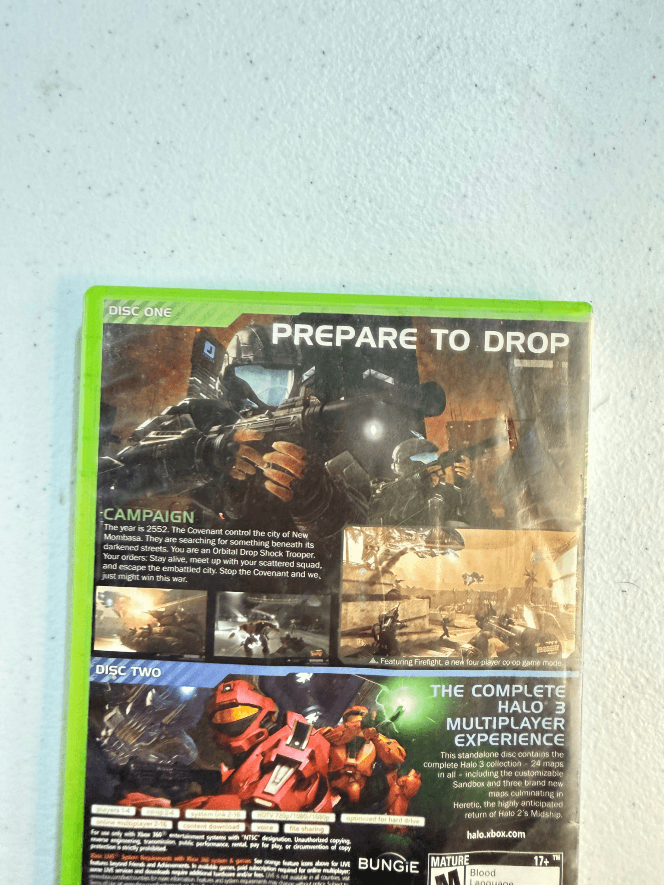 Halo 3: ODST Xbox 360 Game - Bungie - Xbox Live Compatible Disc 1 ONLY - Thumbnail 6