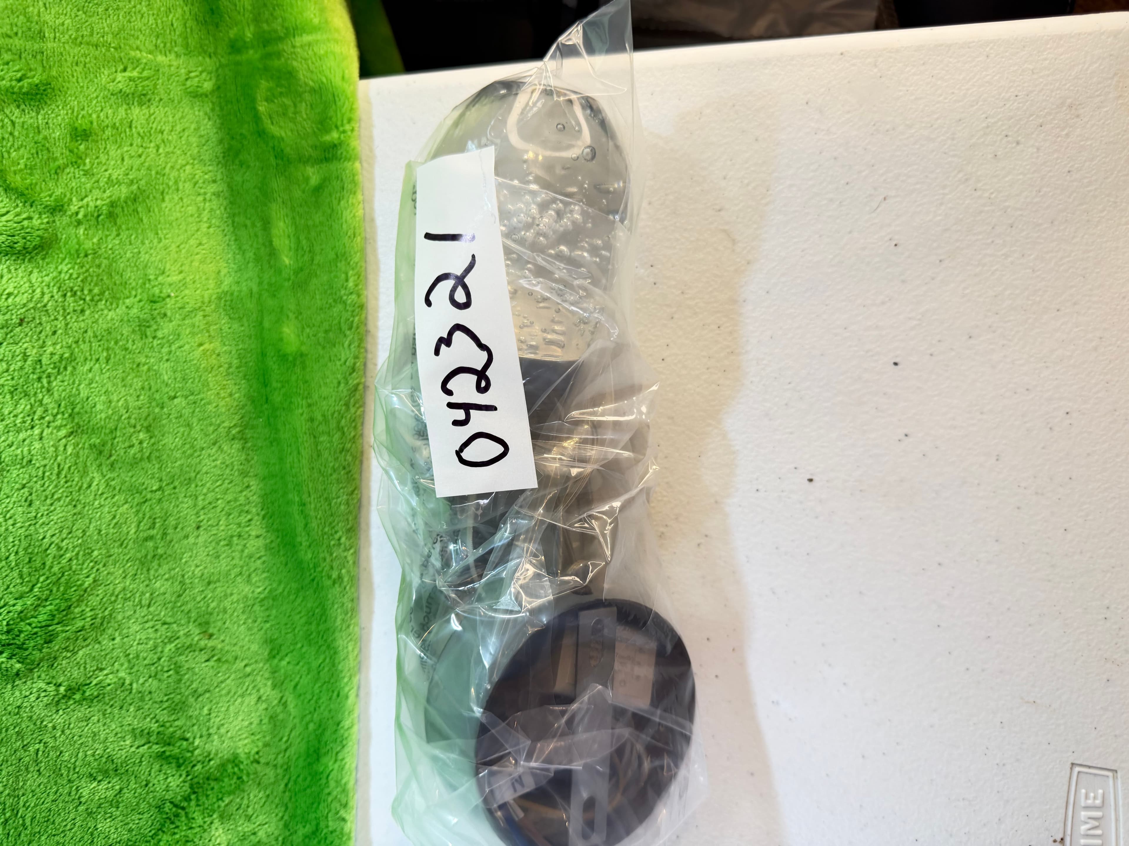 Modern Teardrop Bubble Glass LED Pendant Light Black Chrome Hanging Ceiling Lamp - Thumbnail 4