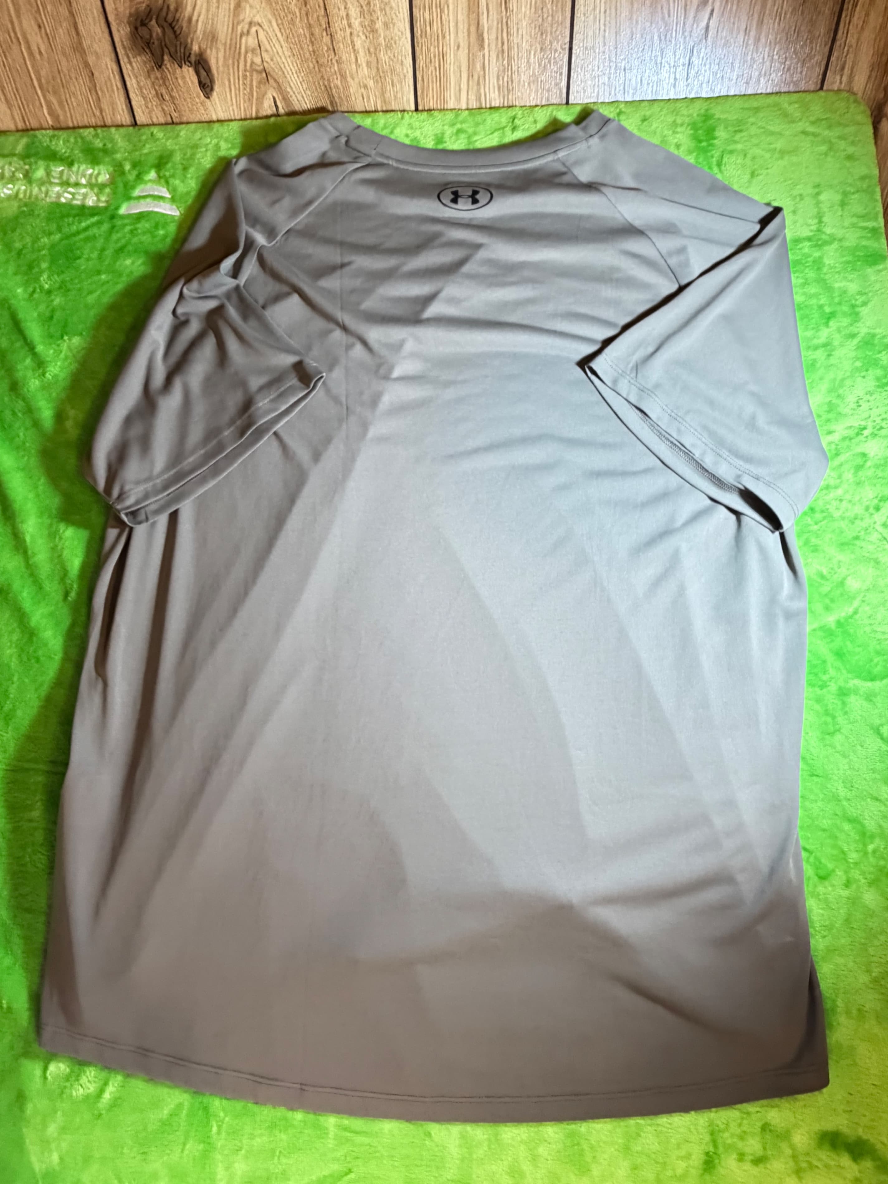 Under Armour Men's Short Sleeve Performance T-Shirt - Gray 2XL - Thumbnail 2