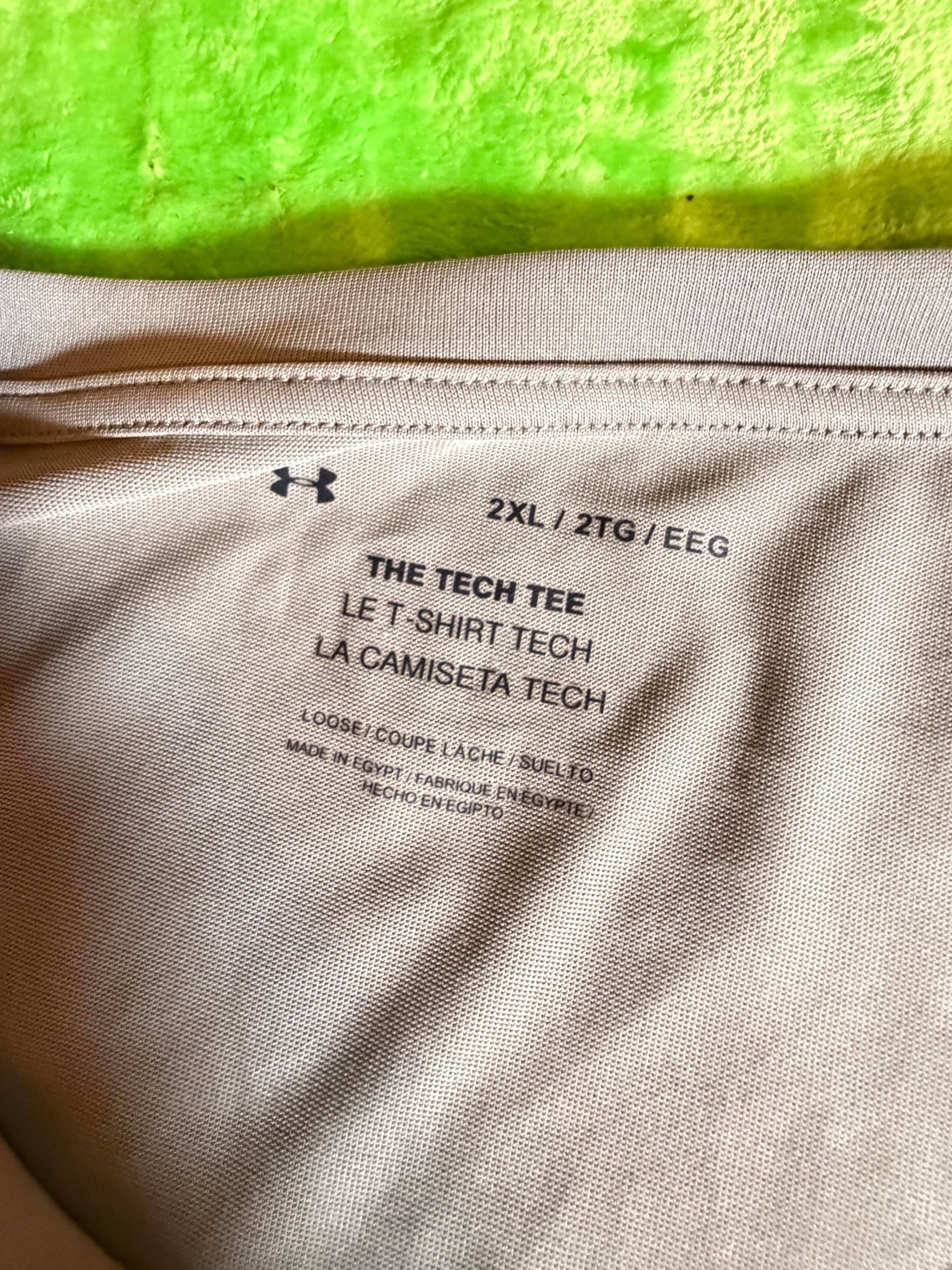 Under Armour Men's Short Sleeve Performance T-Shirt - Gray 2XL - Thumbnail 3