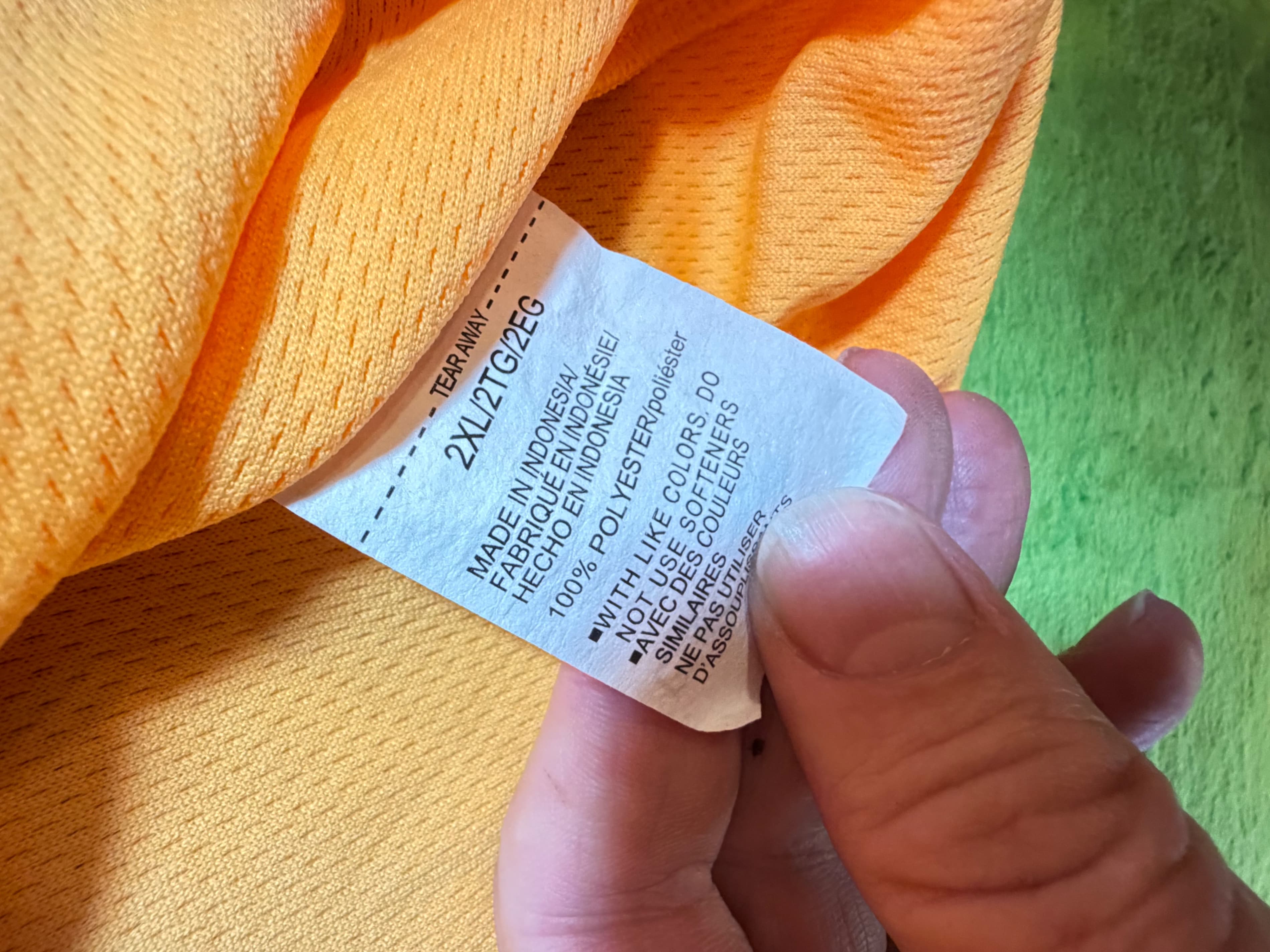 Under Armour Orange Polo Shirt Size 2XL - Thumbnail 5