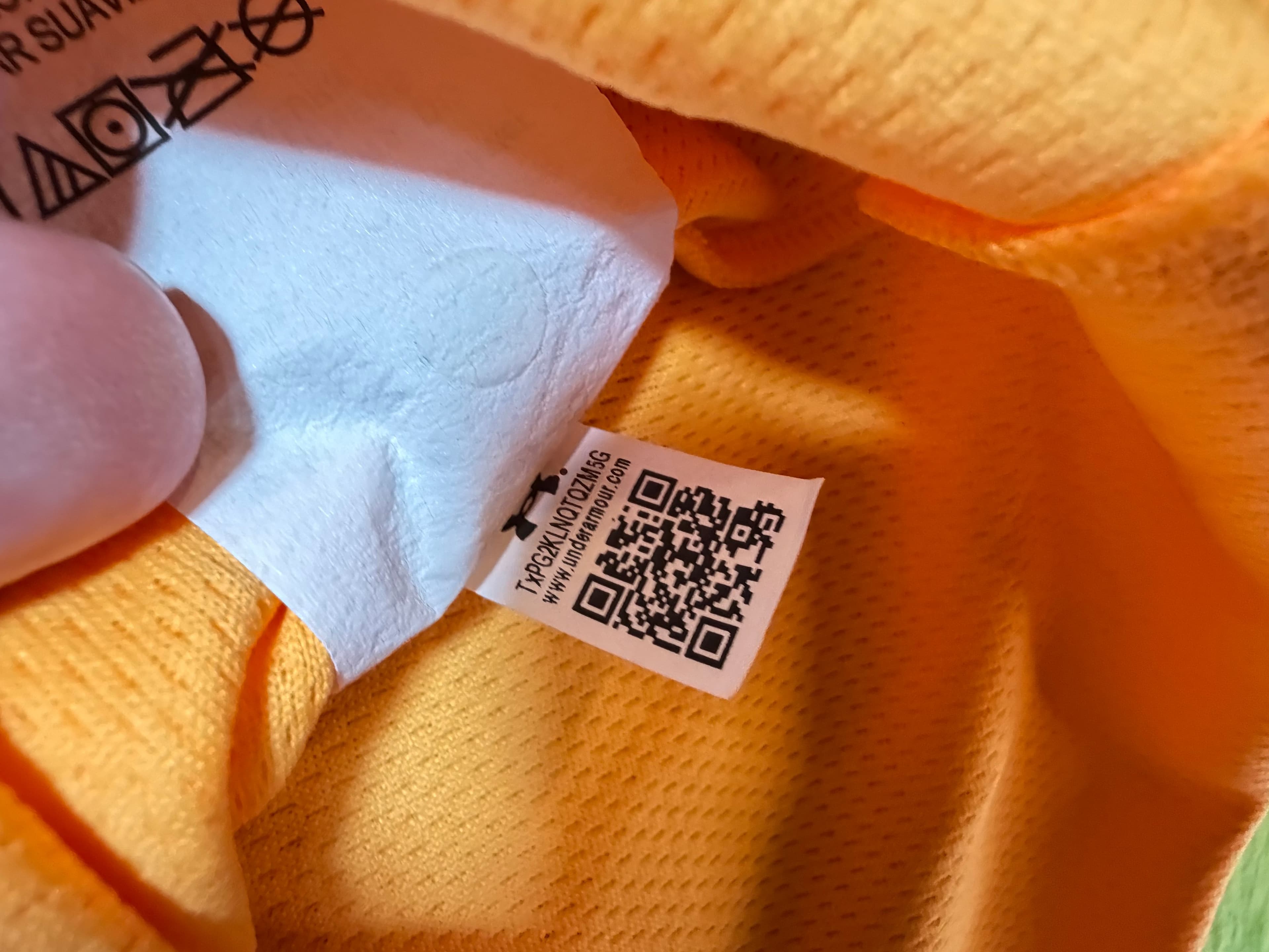 Under Armour Orange Polo Shirt Size 2XL - Thumbnail 6