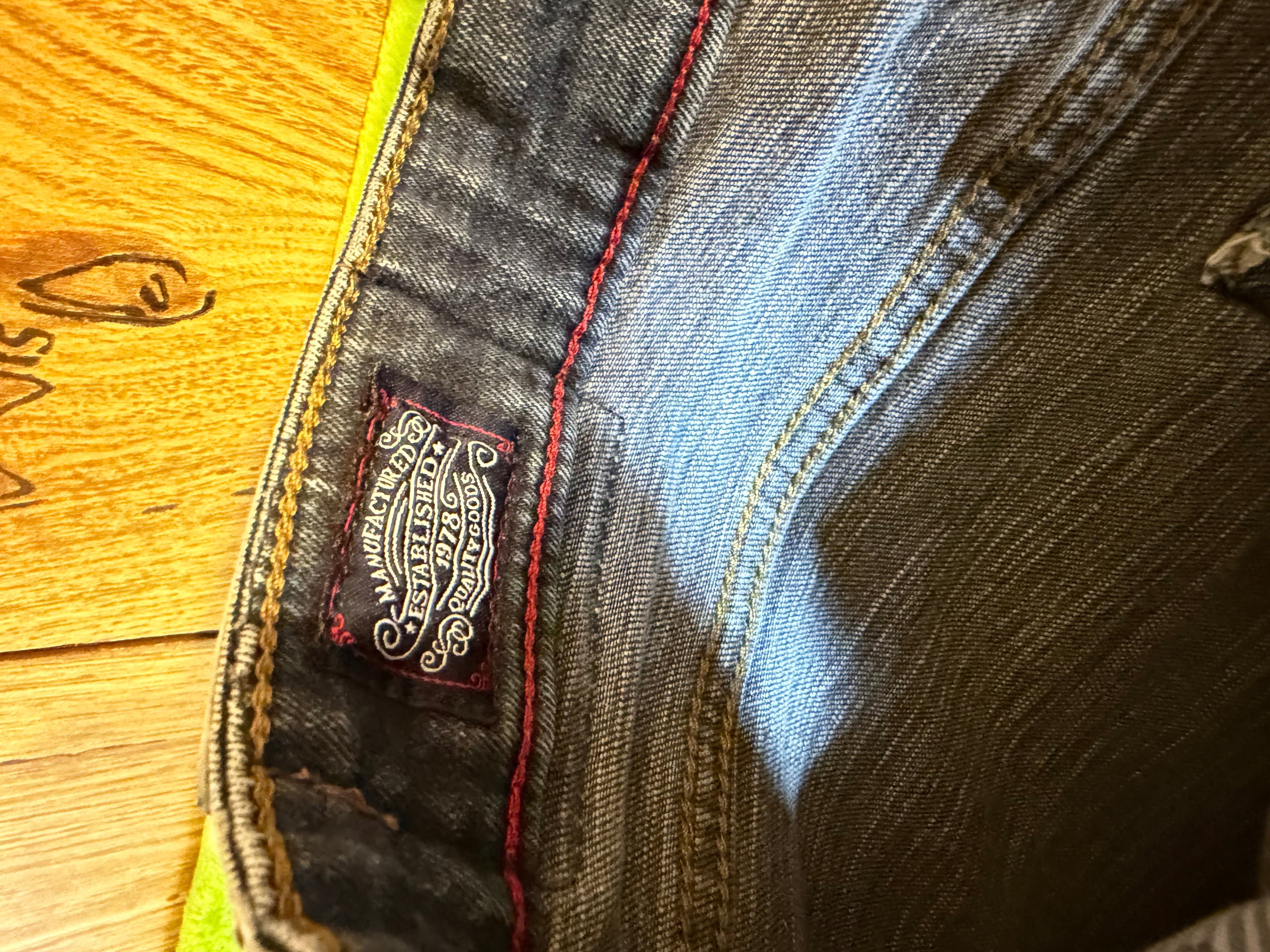 Chaps Men's Slim Fit Jeans - Size 32 - Thumbnail 5