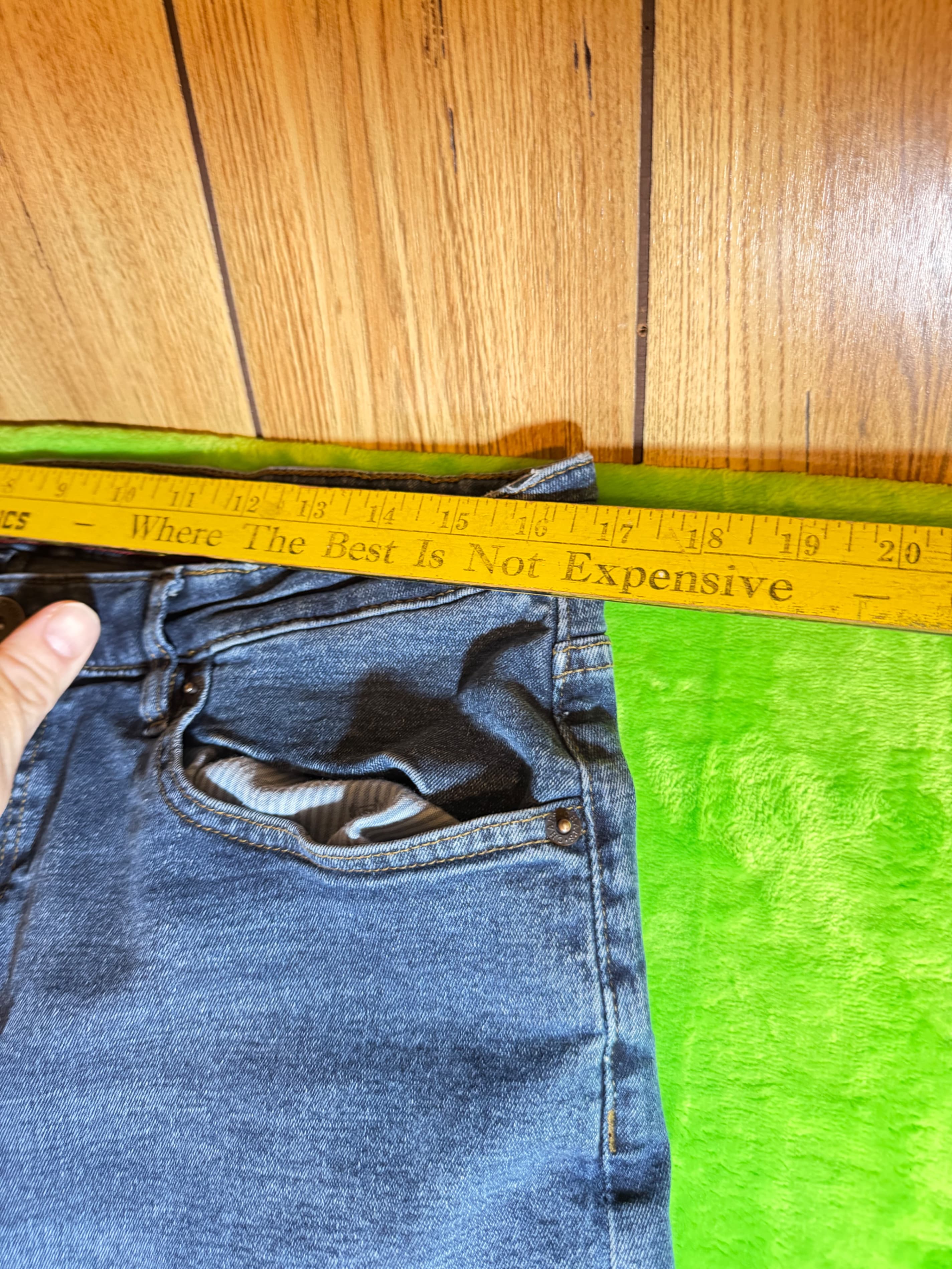 Chaps Men's Slim Fit Jeans - Size 32 - Thumbnail 11