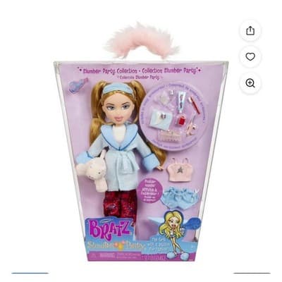 BRATZ Slumber Party Cloe Fashion Doll with Accessories - Image 1