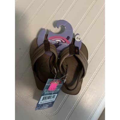 Baby rainbow sandals 3-4 - Image 1