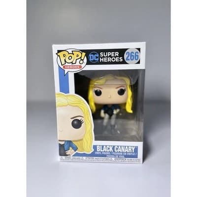 Funko Pop! DC Super Heroes - Black Canary Vinyl Figure #266 - Image 1