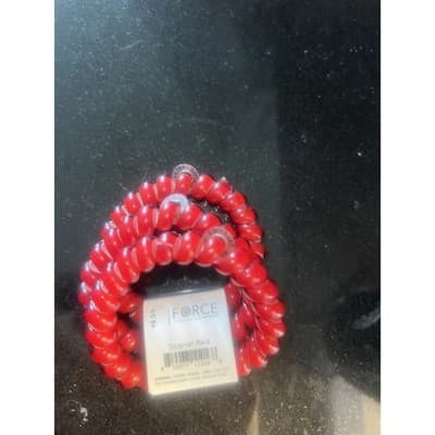 Teleties Large hair ties Scarlet Red Set Of 3 - Thumbnail 2