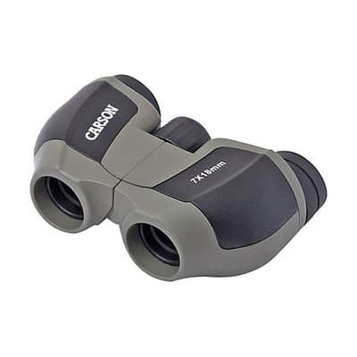 Carson Optical MiniScout 7x18 Ultra-Compact Binoculars JD-718 - Image 1