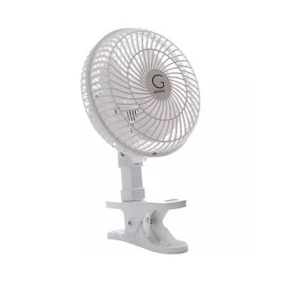 Genesis 6-Inch Clip Convertible Table-Top & Clip Fan Two Quiet Speeds - NEW - Thumbnail 3