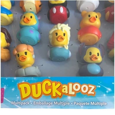 Disney Duckalooz New Rubber Duckie Jeep Duck Set of 12 - Thumbnail 2