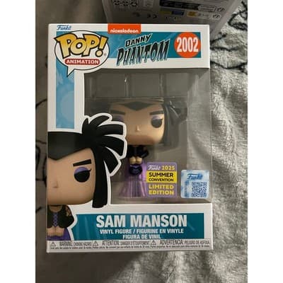 Funko Pop! Danny Phantom Sam Manson 2025 SDCC Shared #2002 - Image 1