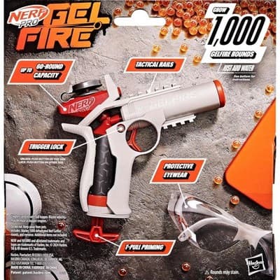 Nerf Pro Gelfire Ignitor Blaster, with 1000 Gelfire Rounds and Eyewear - Thumbnail 2