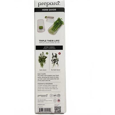 Prepara Herb Savor Original, Keeps Herbs Fresh 3X Longer! PP01-HS100 - Thumbnail 4