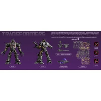 Blokees Class 10 Transformers Megatron Model Kit - Thumbnail 3