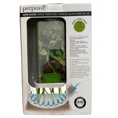 Prepara Herb Savor Original, Keeps Herbs Fresh 3X Longer! PP01-HS100 - Thumbnail 2