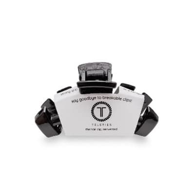 Teleties Classic Jet Black Tiny Hair Clip - Image 1