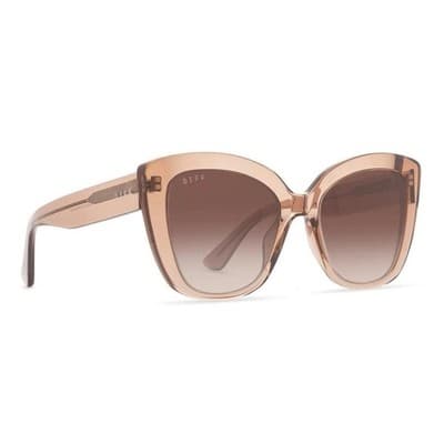 DIFF Aurora Cafe Ole Brown Gradient Sunglasses - Image 1