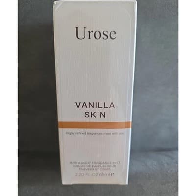 Urose Mini Vanilla Skin Body & Hair Fragrance Mist, 3 oz , New With Box - Image 1