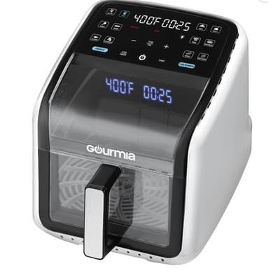 Gourmia Panorama 7-QT Digital Air Fryer w/ Panoramic View, Holographic Display - Image 1