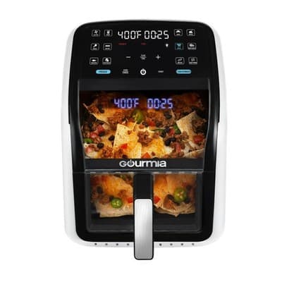 Gourmia Panorama 7-QT Digital Air Fryer w/ Panoramic View, Holographic Display - Thumbnail 4