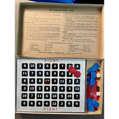 Pivot Milton Bradley Game Vintage, 1960, Number 4826 - Thumbnail 3