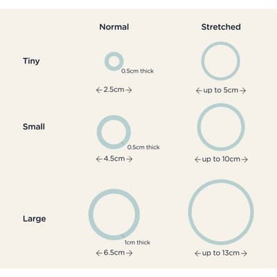 Teleties North Carolina State University Small Hair Ties - Thumbnail 2