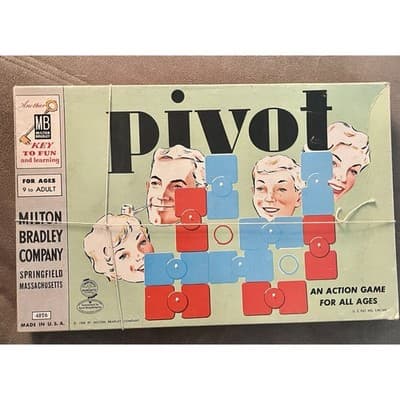 Pivot Milton Bradley Game Vintage, 1960, Number 4826 - Image 1