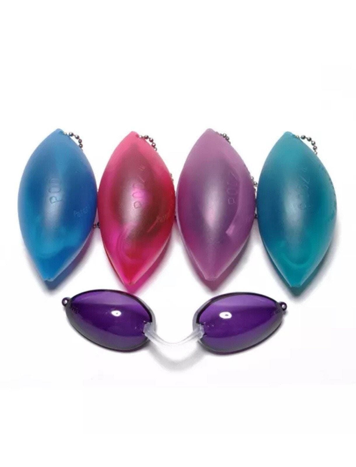 Soft Podz Goggles - Tanning Bed Keychain Eyewear - Random Colors Picked - Thumbnail 2