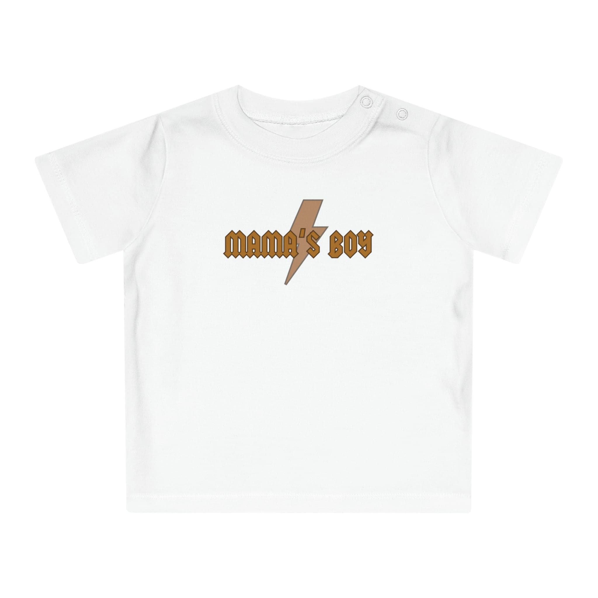 MAMAs BOY Infant Baby T-Shirt, Organic Cotton, Sizes Newborn - 24M - Thumbnail 8