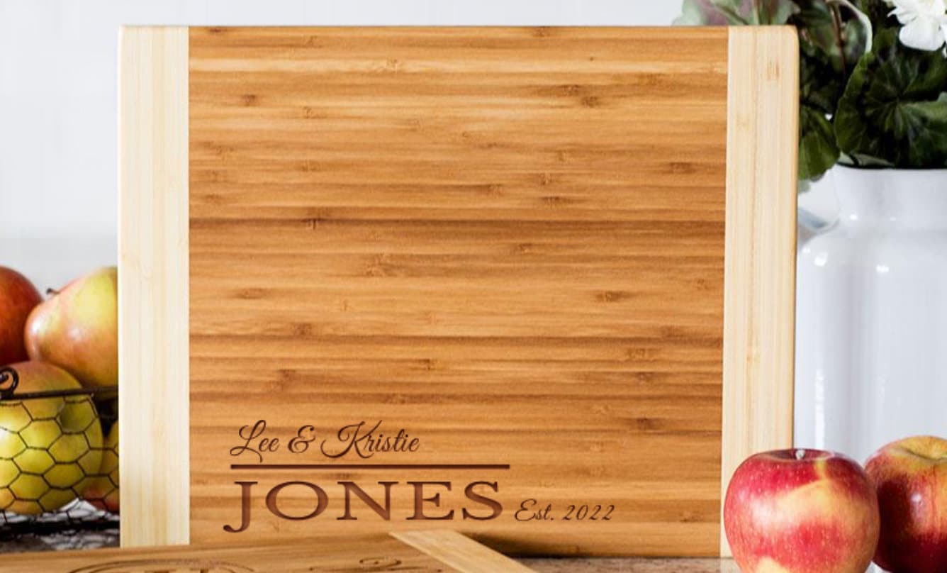 Personalized Bamboo Cutting Board - Thumbnail 7