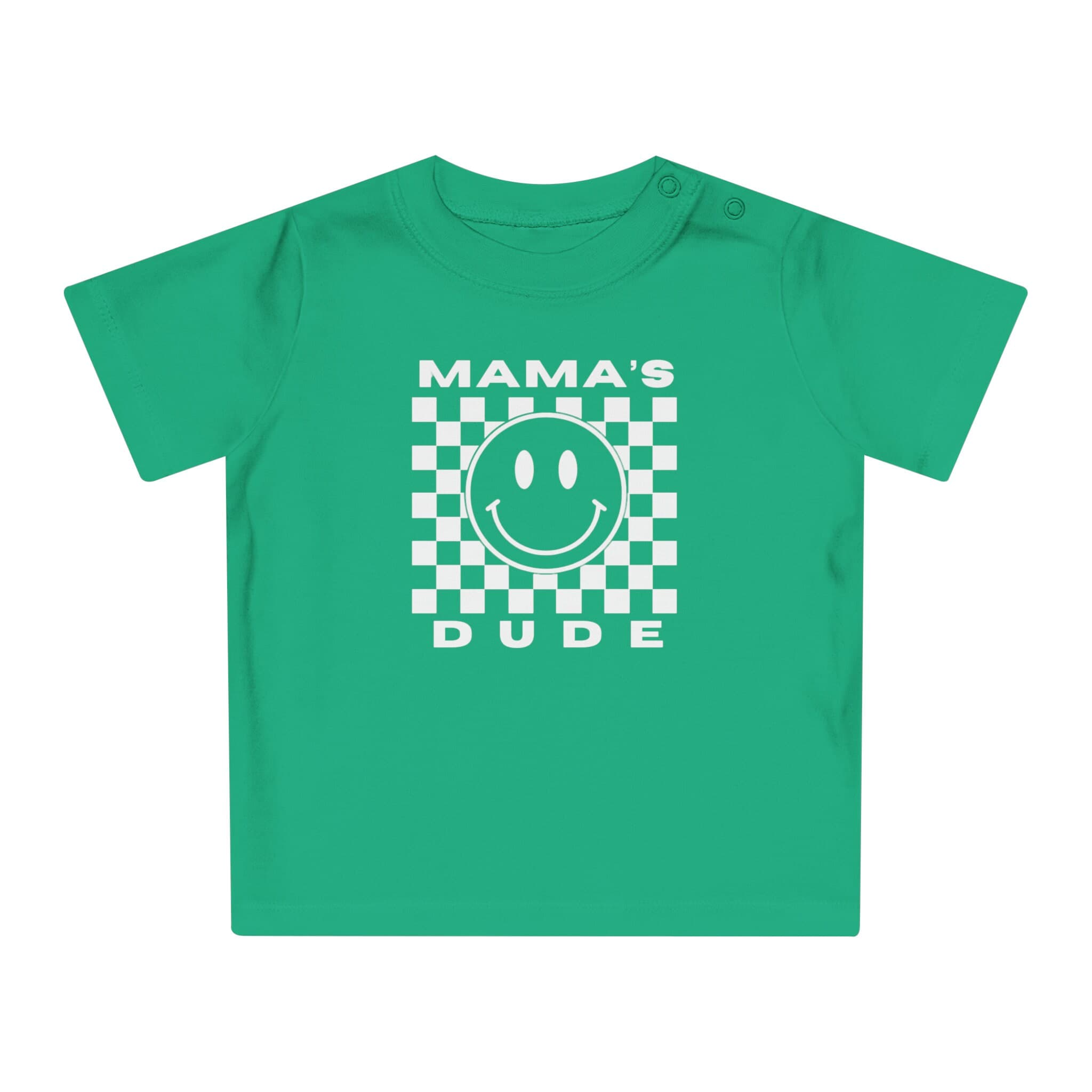 MAMAs DUDE White Background Baby Infant T-Shirt NB-24M - Thumbnail 9