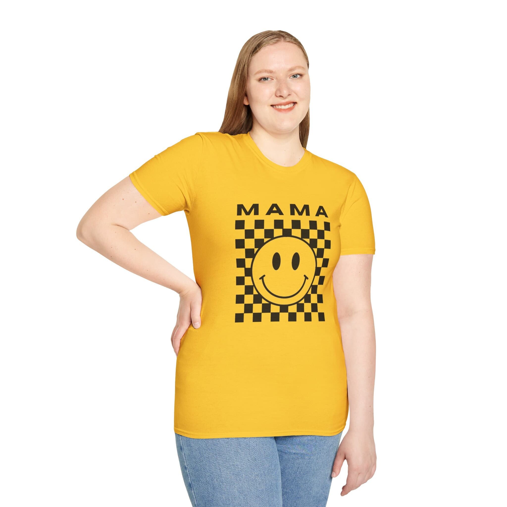Unisex Softstyle MAMA 2 T-Shirt - Thumbnail 2