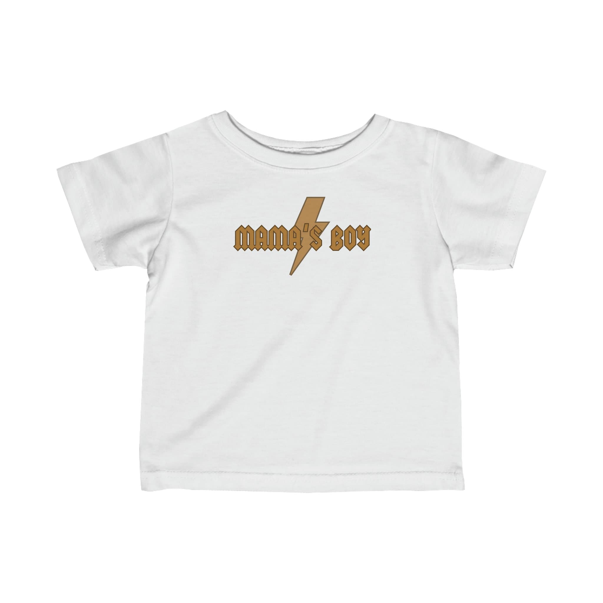 MAMAs BOY Baby Infant Fine Jersey Tee Newborn - 24M T-Shirt - Thumbnail 8